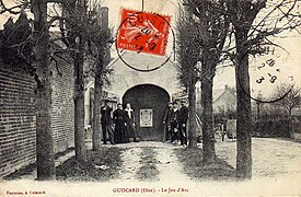 Le jeu d'arc vers 1903.