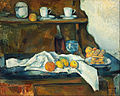 Paul Cézanne, Police s jídlem, 1877