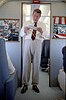 Ronald Reagan v prezidentském letadle (USA 1984)