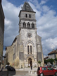 The church in Thiviers