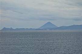 城ヶ崎展望所からの開聞岳