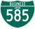 Interstate 585 Business marker
