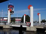 De Delflandbrug in Schiedam over de Schiedamse Schie