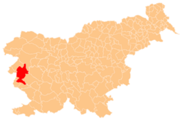 Nova Gorica – Mappa