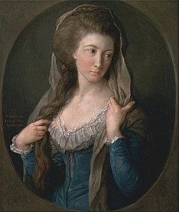Portrait présummé de Margaret Stuart (1785), Centre d'art britannique de Yale.