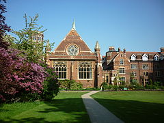 The Cavendish Building of Homerton College, Cambridge