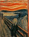 Edvard Munch, Skrik, 1893, Nasjonalgalleriet