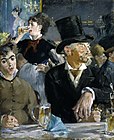 Edouard Manet, W kawiarni, 1879 r.
