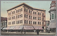 Heald College, Oakland, California (c. 1909–1911)