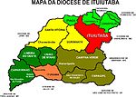 Mappa della diocesi