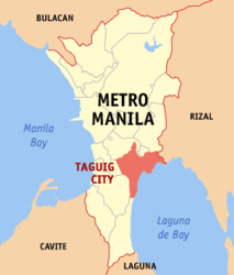 Taguig – Mappa