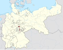 Schwarzburg-Sondershausen (griza) en la Germana Regno