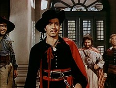 Le film de pirates avec Tyrone Power dans Le Cygne noir.