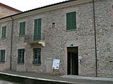 Sigerichova postaja št. XXX v Aulla, Toskana.