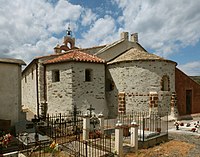 Église de la Rectorie (12. Jh.), Ansicht von W.