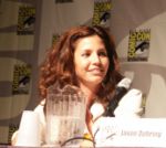 Charisma Carpenter, l'actrice interprétant Cordelia, au Veronica Mars panel en 2005.