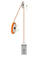 Single-drum hoist