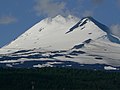 Summit of Llaima volcano