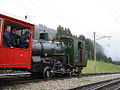 Dampflokomotive in Rigi Kaltbad