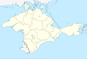 Василькове. Карта розташування: Автономна Республіка Крим