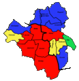 2010 results map