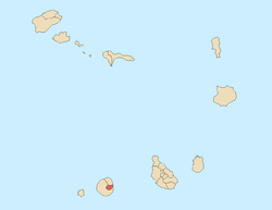 Location of Santa Catarina do Fogo