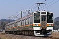 211-3000 series with additional pantograph in March 2022