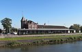 Station Kampen, gezien vanaf de IJssel.