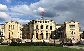 Stortinggebäude am Eidsvolls plass