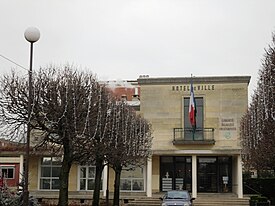 O hôtel de ville.