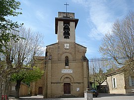 The church of Saint-Christophe-et-le-Laris