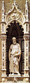 Florentiae: Statua Sancti Marci evangelistae