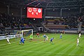 Belarus playing Ukraine at the Borisov Arena on October 9, 2014