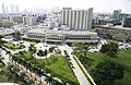 Image 26Jackson Memorial Hospital in Miami, the primary teaching hospital of the University of Miami's Miller School of Medicine and the largest hospital in the United States with 1,547 beds (from Health care)