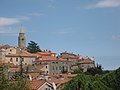 Blick in die Altstadt von Labin