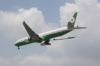 Boeing 777 Eva Air