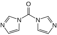 Struktur von Carbonyldiimidazol