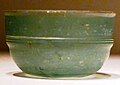 Image 28A green Roman glass cup unearthed from an Eastern Han dynasty (25–220 AD) tomb in Guangxi, China (from Roman Empire)