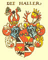 Wappen der Haller von Hallerstein, Wappenbuch 1605