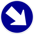 Keep right