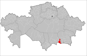 Localisation de District de Kordaï