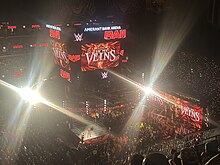 Randy Orton entrance at Amerant Bank Arena on August 19, 2024