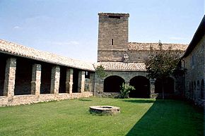 Claustro do Mosteiro de Santa Fé em Urraúl Alto