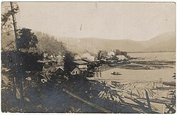 Monohon and its sawmill, circa 1910