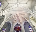 A chevet apse vault.