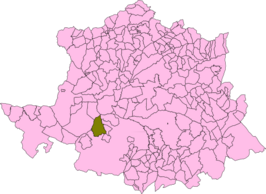 Kaart van Arroyo de la Luz