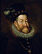 Rudolf II. na dobovém portrétu. Autorem je Hans von Aachen.