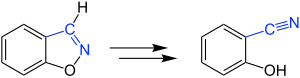 Reaktionsschema der Kemp-Eliminierung