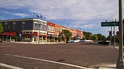 Intersection of Lincoln and Main Streets (2016)