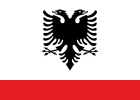 阿尔巴尼亚海军旗帜